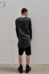 isaac sellam calfskin shorts INTUITIF-JERSEY